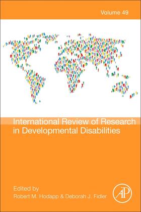  International Review of Research in Developmental Disabilities | Buch |  Sack Fachmedien