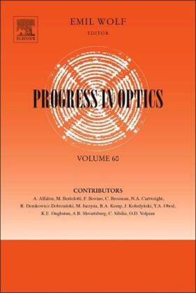  Progress in Optics | Buch |  Sack Fachmedien