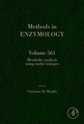  Metabolic Analysis Using Stable Isotopes | Buch |  Sack Fachmedien