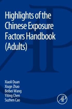 Duan |  Highlights of the Chinese Exposure Factors Handbook | Buch |  Sack Fachmedien
