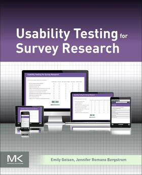 Geisen / Romano Bergstrom |  Usability Testing for Survey Research | Buch |  Sack Fachmedien