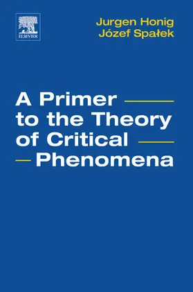 Honig / Spalek |  A Primer to the Theory of Critical Phenomena | eBook | Sack Fachmedien