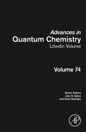 Advances in Quantum Chemistry: Lowdin Volume | Buch | 978-0-12-809988-9 | sack.de