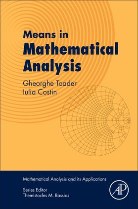 Toader / Costin |  Means in Mathematical Analysis | Buch |  Sack Fachmedien