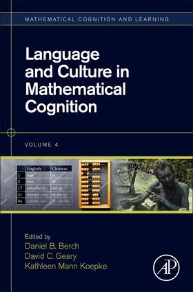 Geary / Mann Koepke |  Language and Culture in Mathematical Cognition | Buch |  Sack Fachmedien