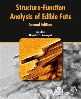  Structure-Function Analysis of Edible Fats | Buch |  Sack Fachmedien