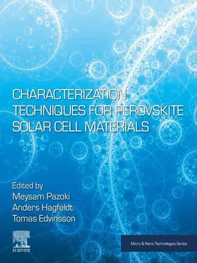 Pazoki / Hagfeldt / Edvinsson | Characterization Techniques for Perovskite Solar Cell Materials | E-Book | sack.de