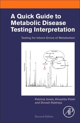 Jones / Patel / Rakheja |  A Quick Guide to Metabolic Disease Testing Interpretation | Buch |  Sack Fachmedien
