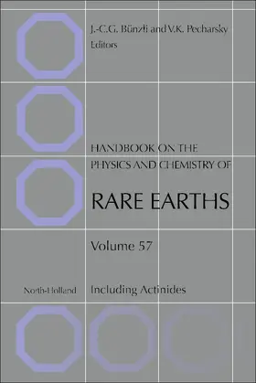 Vitalij / Bunzli |  Handbook on the Physics and Chemistry of Rare Earths | Buch |  Sack Fachmedien