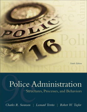 Swanson / Territo / Taylor |  Police Administration | Buch |  Sack Fachmedien