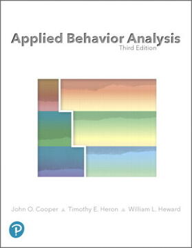 Cooper / Heron / Heward |  Applied Behavior Analysis | Buch |  Sack Fachmedien