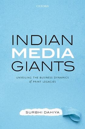 Dahiya |  Indian Media Giants | Buch |  Sack Fachmedien