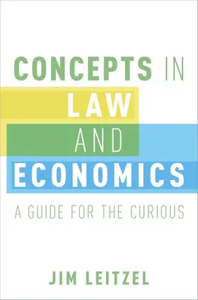 Leitzel |  Concepts in Law and Economics | Buch |  Sack Fachmedien