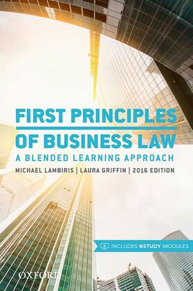 Lambiris / Griffin | First Principles of Business Law | Buch | 978-0-19-030432-4 | sack.de