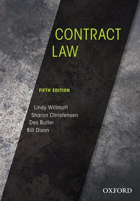 Willmott / Christensen / Butler |  Contract Law | Buch |  Sack Fachmedien