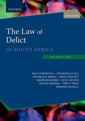Loubser / Midgley / Jabavu |  The Law of Delict in South Africa | Buch |  Sack Fachmedien