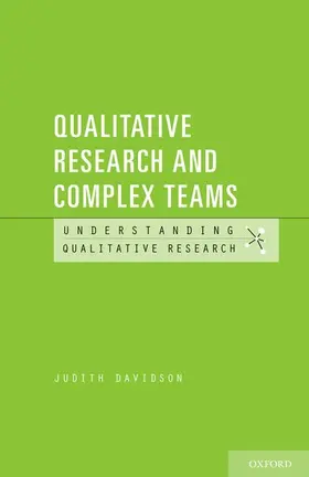 Davidson |  Qualitative Research and Complex Teams | Buch |  Sack Fachmedien