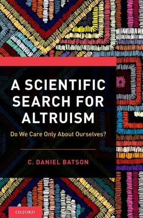 Batson |  A Scientific Search for Altruism | Buch |  Sack Fachmedien