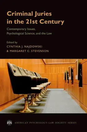 Najdowski / Stevenson |  Criminal Juries in the 21st Century | Buch |  Sack Fachmedien