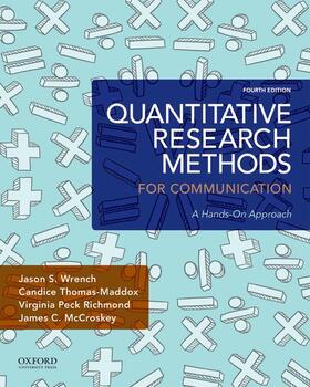 Wrench / Thomas-Maddox / Peck Richmond |  Quantitative Research Methods for Communication | Buch |  Sack Fachmedien