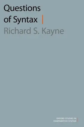 Kayne |  Questions of Syntax | Buch |  Sack Fachmedien