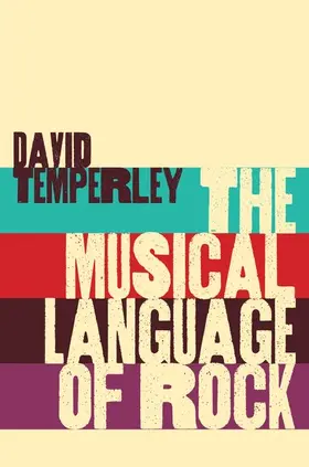 Temperley |  Musical Language of Rock | Buch |  Sack Fachmedien