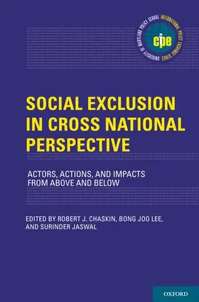 Chaskin / Lee / Jaswal |  Social Exclusion in Cross-National Perspective | Buch |  Sack Fachmedien