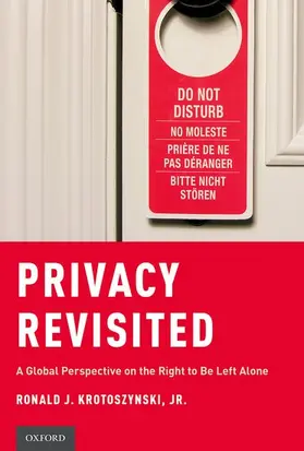 Krotoszynski, Jr. |  Privacy Revisited | Buch |  Sack Fachmedien