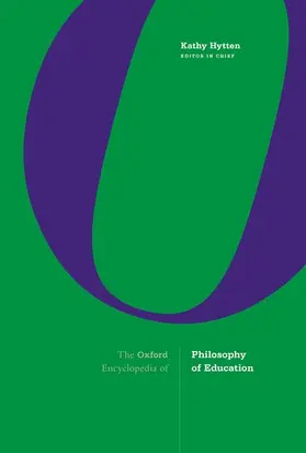 Hytten |  The Oxford Encyclopedia of Philosophy of Education | Buch |  Sack Fachmedien