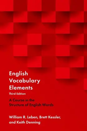 Kessler / Leben / Denning |  English Vocabulary Elements | Buch |  Sack Fachmedien