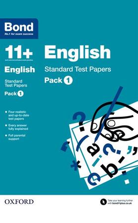 Lindsay |  Bond 11 +: English: Standard Test Papers: Ready for the 2024 exam: For 11+ GL assessment and Entrance Exams | Buch |  Sack Fachmedien
