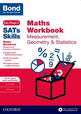 Baines |  Bond SATs Skills: Maths Workbook: Measurement, Geometry & Statistics 10-11 Years Pack of 15 | Buch |  Sack Fachmedien