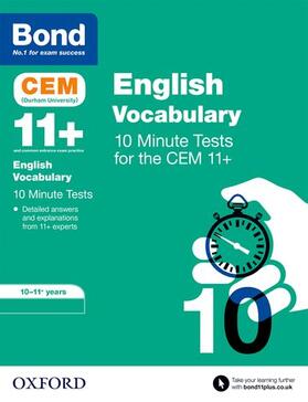 Jenkins |  Bond 11+: CEM Vocabulary 10 Minute Tests: Ready for the 2024 exam | Buch |  Sack Fachmedien