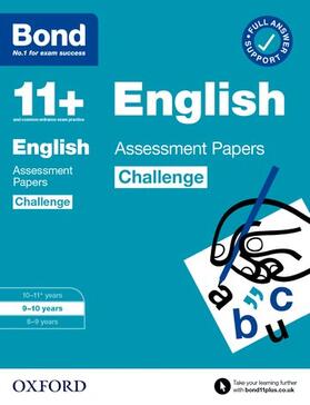 Lindsay |  Bond 11+: Bond 11+ English Challenge Assessment Papers 9-10 years | Buch |  Sack Fachmedien