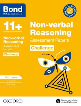 Primrose |  Bond 11+: Bond 11+ Non-verbal Reasoning Challenge Assessment Papers 10-11 years: Ready for the 2024 exam | Buch |  Sack Fachmedien