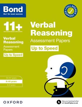 Down |  Bond 11+: Bond 11+ Verbal Reasoning Up to Speed Assessment Papers with Answer Support 9-10 Years | Buch |  Sack Fachmedien