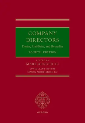 Arnold KC | Company Directors | Buch | 978-0-19-284287-9 | sack.de