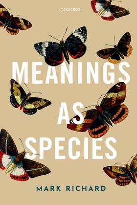Richard |  Meanings as Species | Buch |  Sack Fachmedien