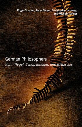 Scruton / Singer / Janaway |  German Philosophers | Buch |  Sack Fachmedien