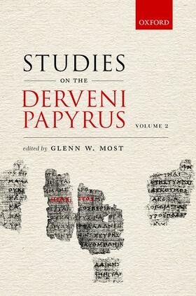 Most |  Studies on the Derveni Papyrus, Volume II | Buch |  Sack Fachmedien