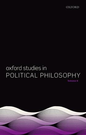 Sobel / Wall |  Oxford Studies in Political Philosophy Volume 8 | Buch |  Sack Fachmedien