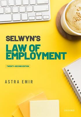 Emir |  Selwyn's Law of Employment | Buch |  Sack Fachmedien