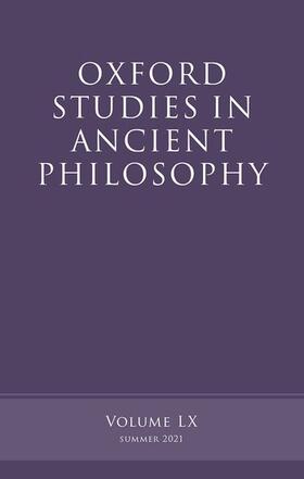 Caston |  Oxford Studies in Ancient Philosophy, Volume 60 | Buch |  Sack Fachmedien