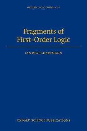 Pratt-Hartmann |  Fragments of First-Order Logic | Buch |  Sack Fachmedien