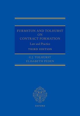 Tolhurst / Peden |  Furmston and Tolhurst on Contract Formation | Buch |  Sack Fachmedien