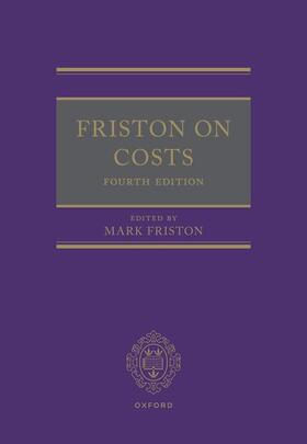 Friston |  Friston on Costs | Buch |  Sack Fachmedien