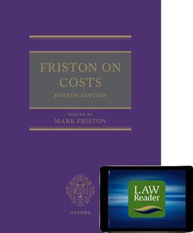 Friston |  Friston on Costs (Book and Digital Pack) | Buch |  Sack Fachmedien