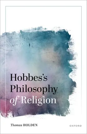 Holden |  Hobbes's Philosophy of Religion | Buch |  Sack Fachmedien