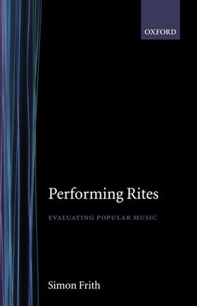 Frith |  Performing Rites | Buch |  Sack Fachmedien
