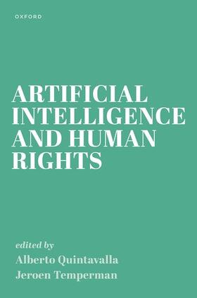 Quintavalla / Temperman |  Artificial Intelligence and Human Rights | Buch |  Sack Fachmedien